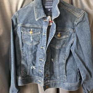 Jones New York Blue Denim Jacket